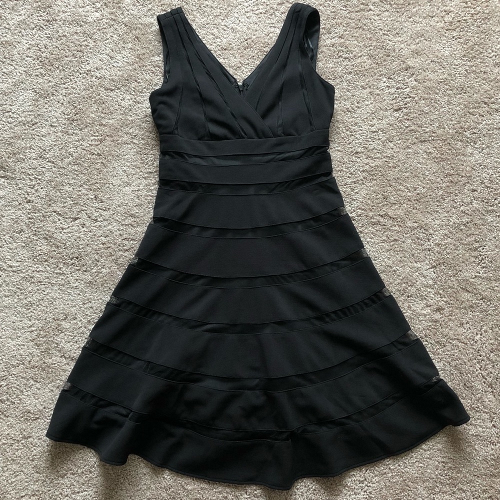 NEW! BLACK COCKTAIL PARTY DRESS SIZE 2P